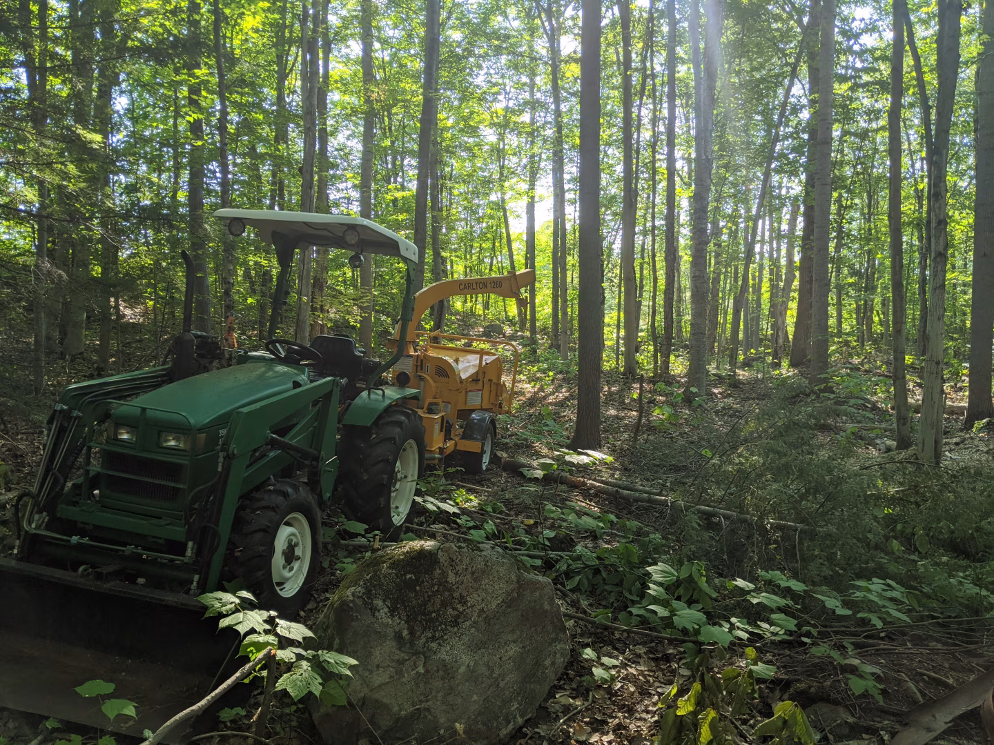 Building out a Disc Golf Course